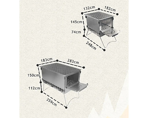 Піч туристична сталева 3F UL Gear Compact