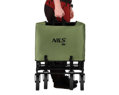 Візок розкладний NILS CAMP NC2602 150 л, зелений