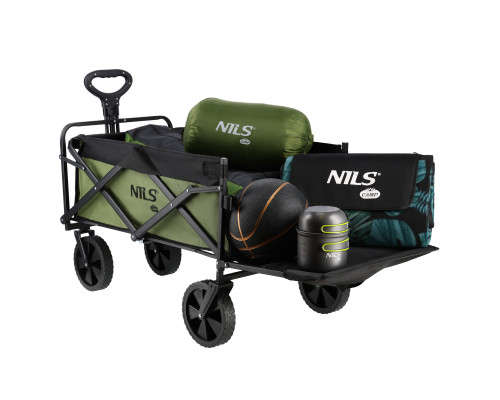 Візок розкладний NILS CAMP NC2602 150 л, зелений