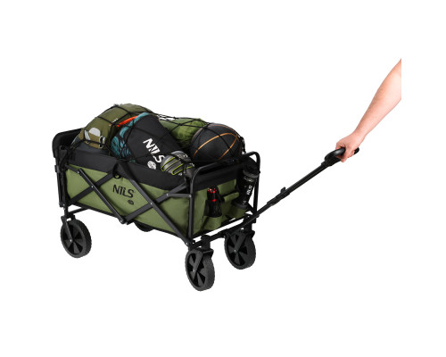 Візок розкладний NILS CAMP NC2602 150 л, зелений