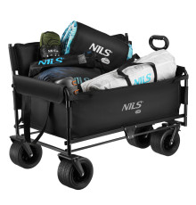 Візок розкладний NILS CAMP NC2606 140 л, чорний