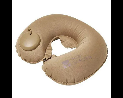 Подушка підголовник з насосом Mobi Garden NX22663028, бежева