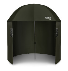 Парасоля рибальська з бічними стінками NILS CAMP NC4702 250 х 220 см, темно-зелена