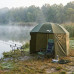 Парасоля рибальська з бічними стінками NILS CAMP NC4702 250 х 220 см, темно-зелена