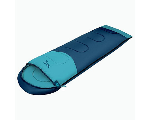Спальний мішок розмір L NILS CAMP NC2008 синьо-блакитний