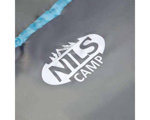 Спальний мішок розмір М NILS CAMP NC2008 сіро-м'ятний