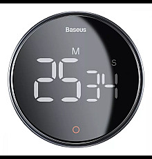Таймер магнітний Baseus Heyo Rotation Countdown Pro темно-сірий
