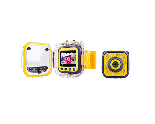 Дитяча екшн-камера inSPORTline KidCam - чорно-жовта Дитяча екшн-камера inSPORTline KidCam - чорно-жовта