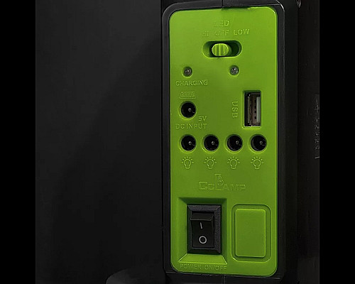 Ліхтар світлодіодний із сонячною панеллю Cclamp CL-02