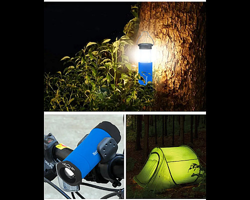 Ліхтар кемпінговий Naturehike Camp Lamp NH15A003-I, оранжевий