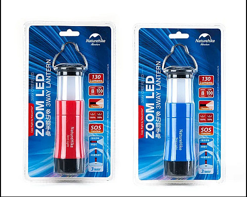 Ліхтар кемпінговий Naturehike Camp Lamp NH15A003-I, червоний