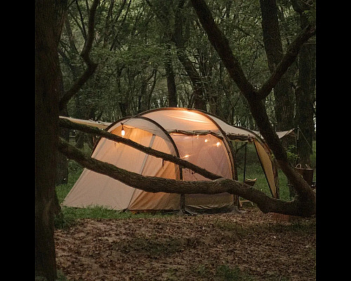 Ліхтар кемпінговий Naturehike Bubble NH21ZM002, коричневий
