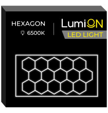 Світильник світлодіодний шестикутний LumiOn L0-5, 485 x 244 см