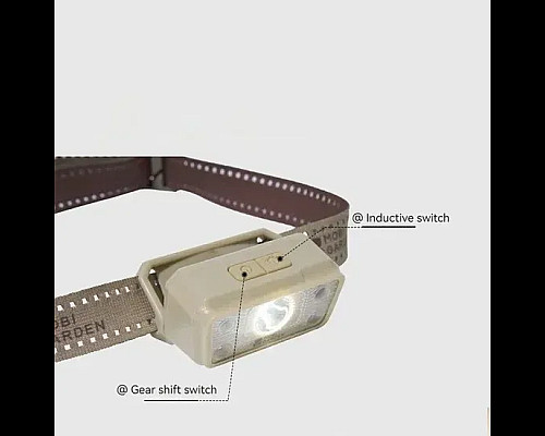 Ліхтар налобний Mobi Garden NX23673006 Zero 1200, бежевий