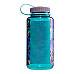 Пляшка для води Nalgene 1 л WM Blue w/Botanical Mushrooms, різнокольорова