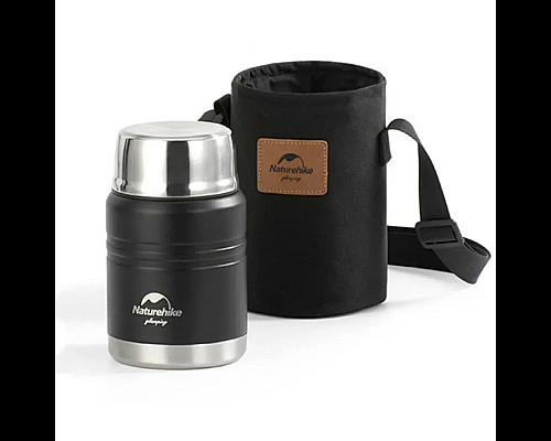 Термос Naturehike Stew beaker NH20SJ041 0,5 л, чорний Термос Naturehike Stew beaker NH20SJ041 0,5 л, чорний