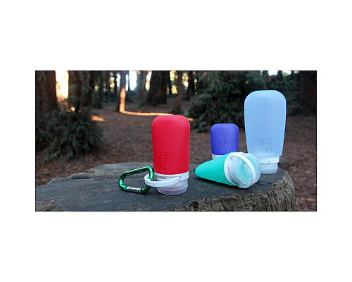 Набір силіконових пляшечок Humangear GoToob+ 3-Pack Large
