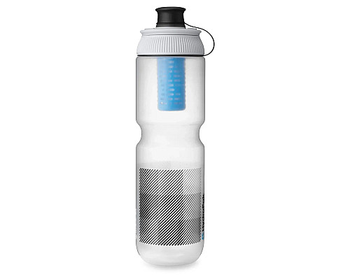 Пляшка для води з фільтром HydraPak 880 мл Clear Breakaway, біла Пляшка для води з фільтром HydraPak 880 мл Clear Breakaway, біла