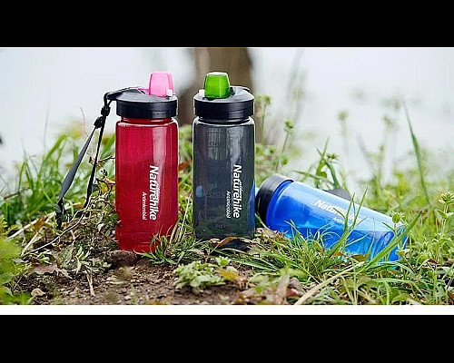 Пляшка для води Naturehike Sport NH61A060-B 0,5 л, рожева Пляшка для води Naturehike Sport NH61A060-B 0,5 л, рожева