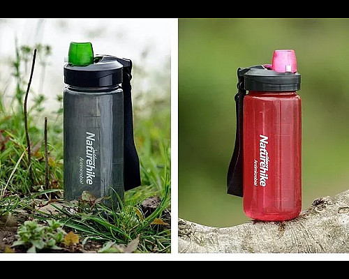 Пляшка для води Naturehike Sport NH61A060-B 0,5 л, рожева Пляшка для води Naturehike Sport NH61A060-B 0,5 л, рожева