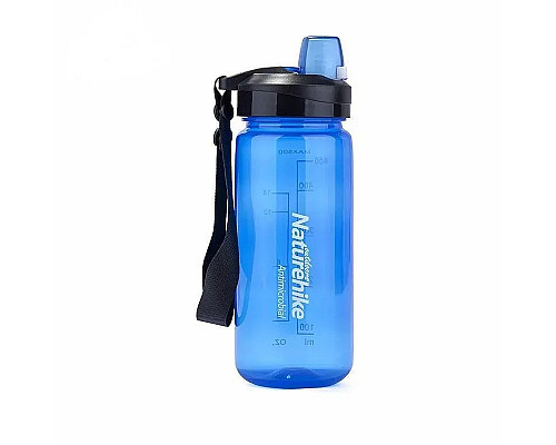 Пляшка для води Naturehike Sport NH17S010-B 0,75 л, синя Пляшка для води Naturehike Sport NH17S010-B 0,75 л, синя