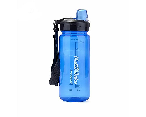 Пляшка для води Naturehike Sport NH61A060-B 0,5 л, блакитна Пляшка для води Naturehike Sport NH61A060-B 0,5 л, блакитна