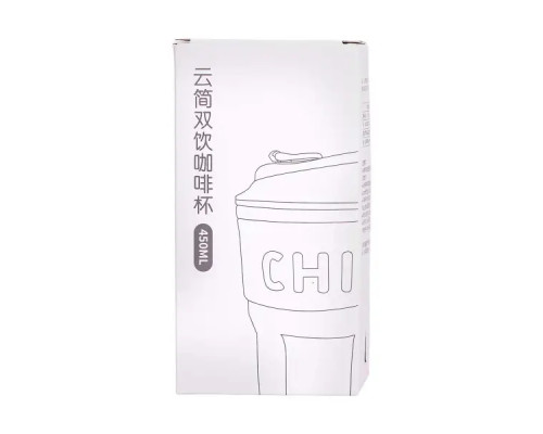 Термочашка Yiwu Chiobbe HP-14-18GR 450 мл із трубочкою, зелена Термочашка Yiwu Chiobbe HP-14-18GR 450 мл із трубочкою, зелена