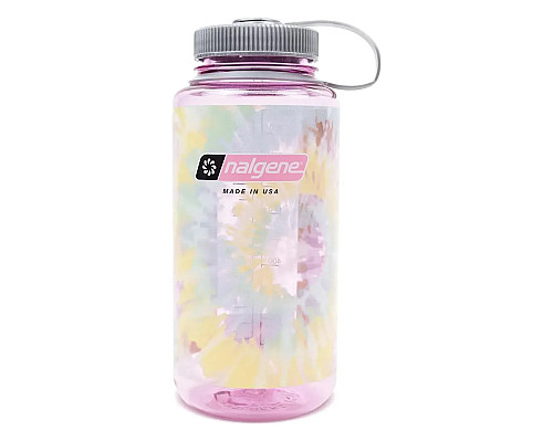 Пляшка для води Nalgene 1 л WM Cosmo w/Platinum Tie Dye, різнокольорова