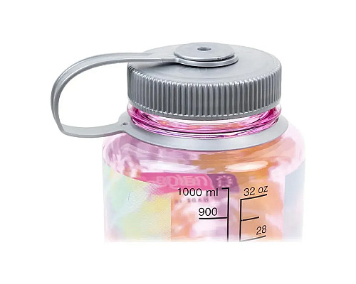 Пляшка для води Nalgene 1 л WM Cosmo w/Platinum Tie Dye, різнокольорова