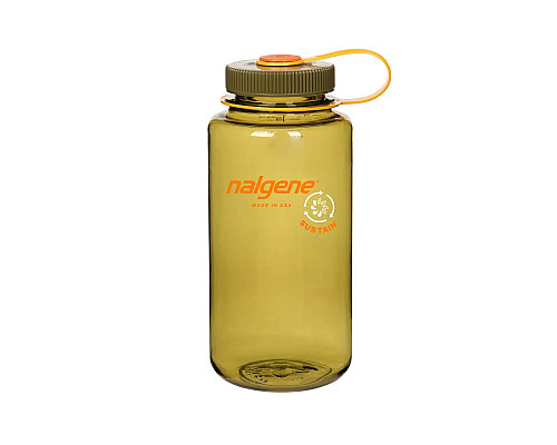 Пляшка для води Nalgene 1 л WM Sustain, оливкова Пляшка для води Nalgene 1 л WM Sustain, оливкова
