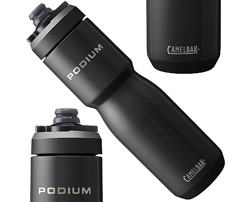 Пляшка CamelBak 652 мл з ізоляцією та з сталі чорна