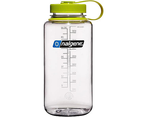 Пляшка Nalgene 1 л WM Clear Sustain - зелена