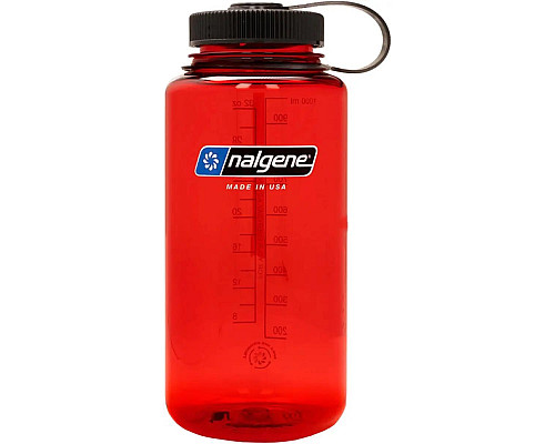 Пляшка Nalgene 1 л WM Red Sustain - червона