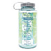 Пляшка для води Nalgene 1 л WM Seafoam w/Platinum Blue Tie Dye, блакитно-зелена