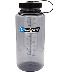 Пляшка Nalgene 1 л WM Gray Sustain w/BlkCap - чорна
