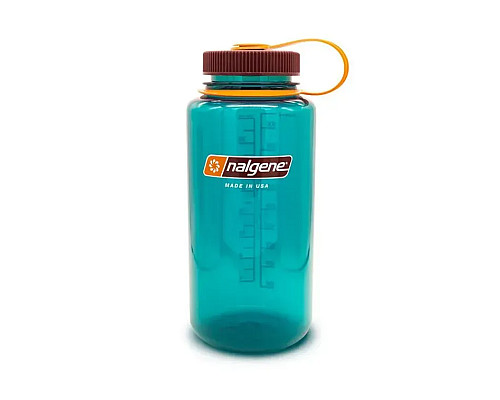 Пляшка для води Nalgene 1 л WM Teal Sustain, бірюзова