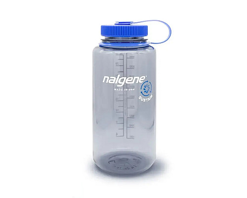 Пляшка Nalgene 1 л WM Gray Sustain - синя