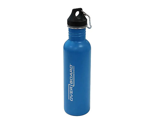 Пляшка для води OverBoard OB1208B-EU, 750ML - синя Пляшка для води OverBoard OB1208B-EU, 750ML - синя
