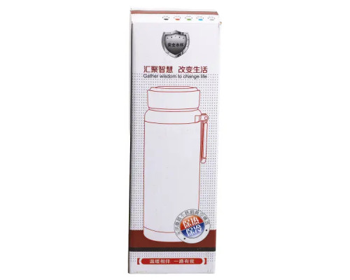 Термос Yiwu HP-14-29R Vacuum Sports 1 л з нержавіючої сталі, темно-червоний Термос Yiwu HP-14-29R Vacuum Sports 1 л з нержавіючої сталі, темно-червоний