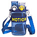 Пляшка для води Yiwu MOTION 550 мл з подвійним відкриванням, синя