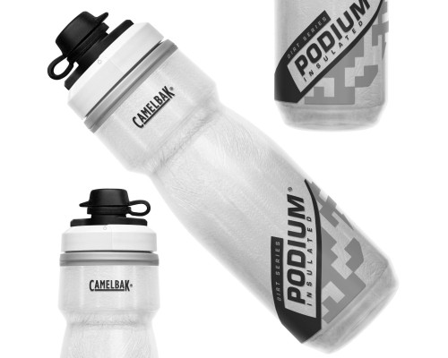 Пляшка CamelBak Podium Dirt Series 652 мл ізольована біла