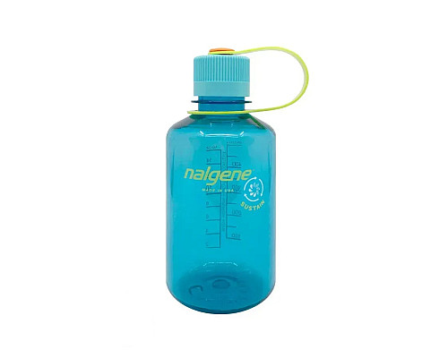 Пляшка для води Nalgene 500 мл NM Cerulean Sustain, блакитна Пляшка для води Nalgene 500 мл NM Cerulean Sustain, блакитна
