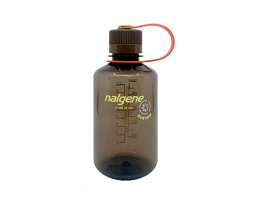 Пляшка для води Nalgene 500 мл NM Woodsman Sustain, коричнева Пляшка для води Nalgene 500 мл NM Woodsman Sustain, коричнева