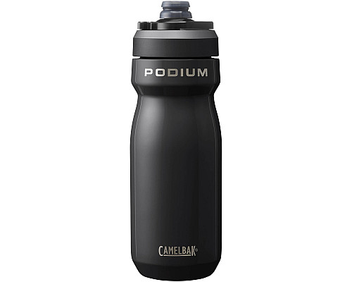 Пляшка для води CamelBak Podium ізольована сталь, 530 мл, чорна
