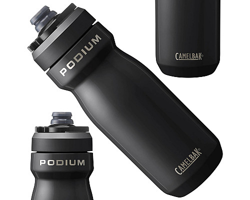 Пляшка для води CamelBak Podium ізольована сталь, 530 мл, чорна