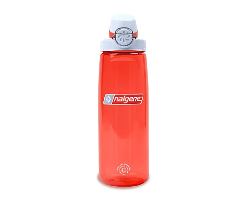 Пляшка для води Nalgene 710 мл OTF, червоно-білий Пляшка для води Nalgene 710 мл OTF, червоно-білий