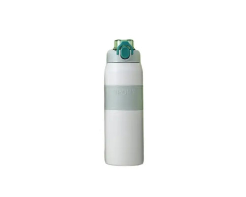 Термос Yiwu HP-14-6M Sport 800 мл з мундштуком і ручкою, м'ятний Термос Yiwu HP-14-6M Sport 800 мл з мундштуком і ручкою, м'ятний