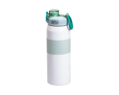 Термос Yiwu HP-14-6M Sport 800 мл з мундштуком і ручкою, м'ятний Термос Yiwu HP-14-6M Sport 800 мл з мундштуком і ручкою, м'ятний