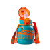 Термос дитячий Happy Life Super Hero Dream 560 мл з ремінцем, бірюзовий