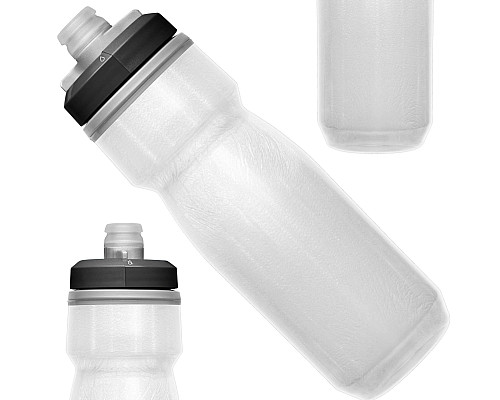Пляшка CamelBak Podium Chill Custom 620 мл біло-чорна